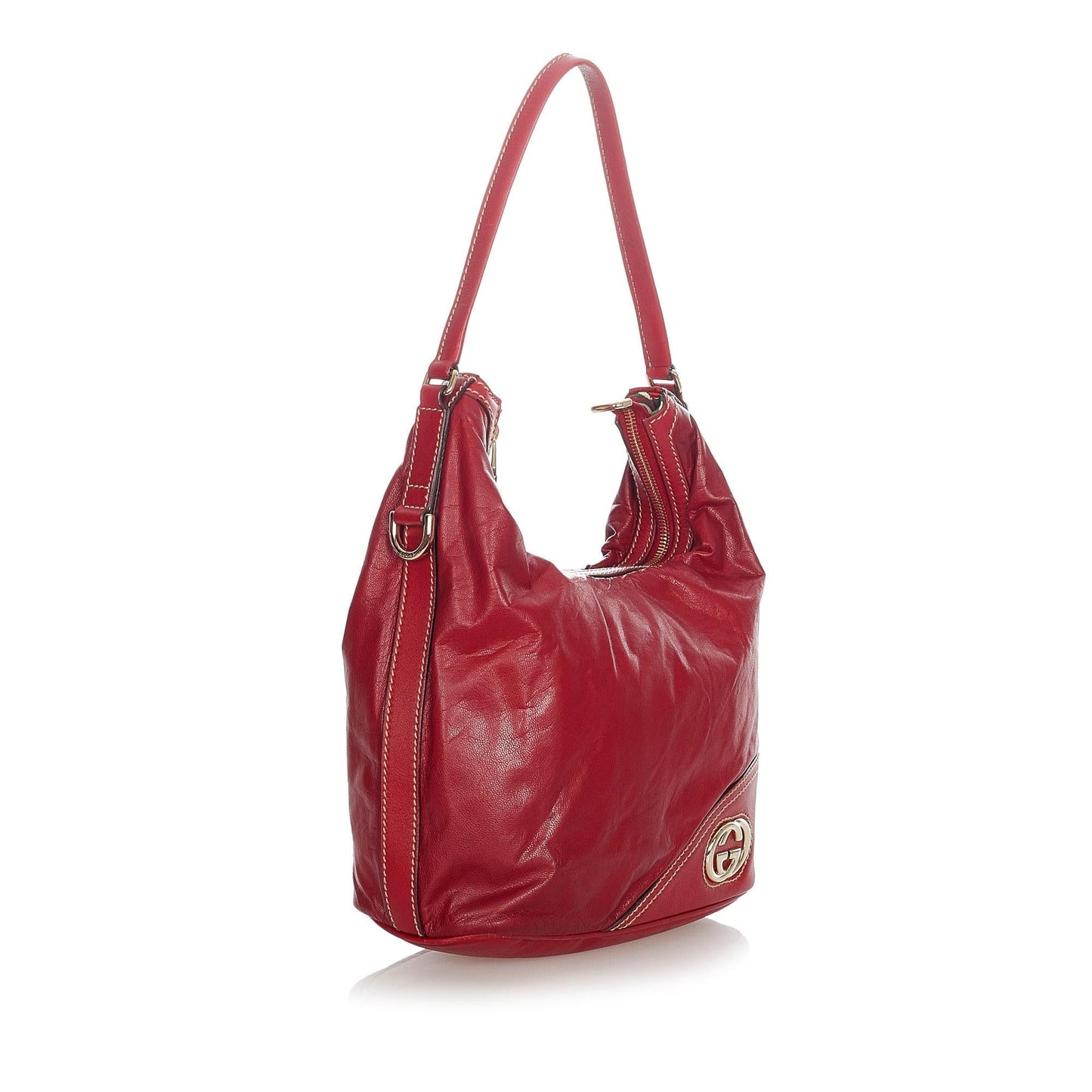 Gucci Leather Shoulder Bag