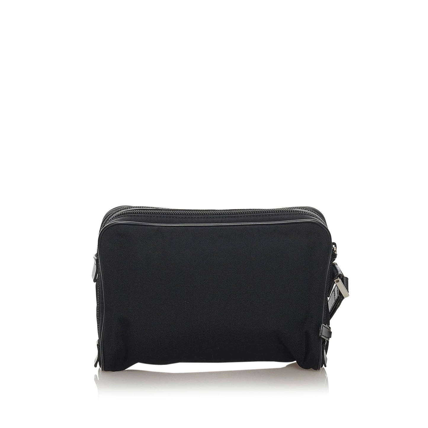 Gucci Nylon Leather Clutch