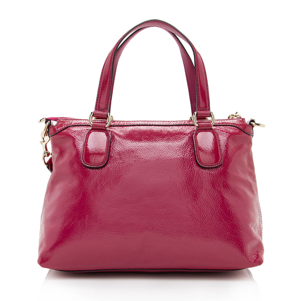 Gucci Leather Canvas Tote