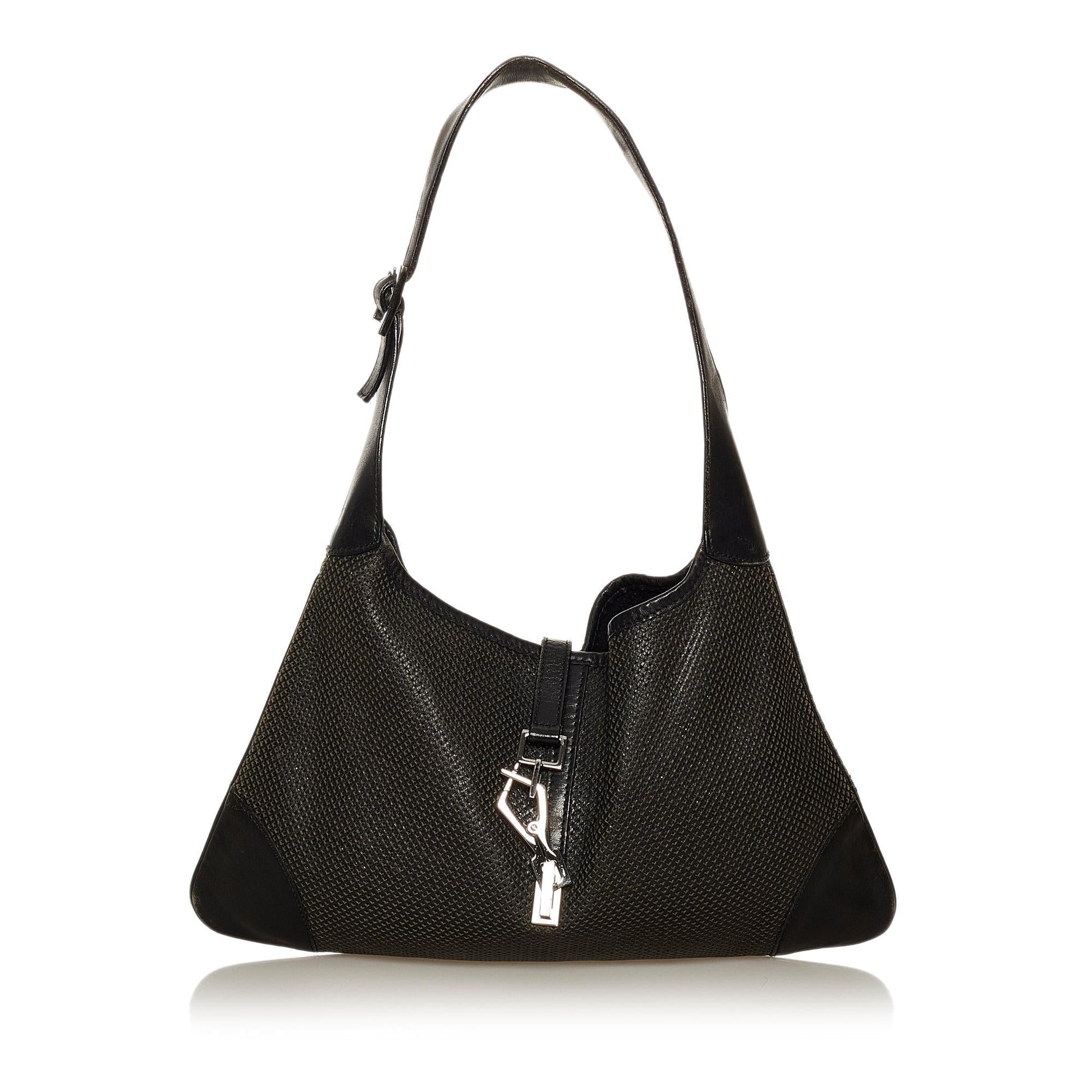 Gucci Jackie Leather Shoulder Bag Style 12