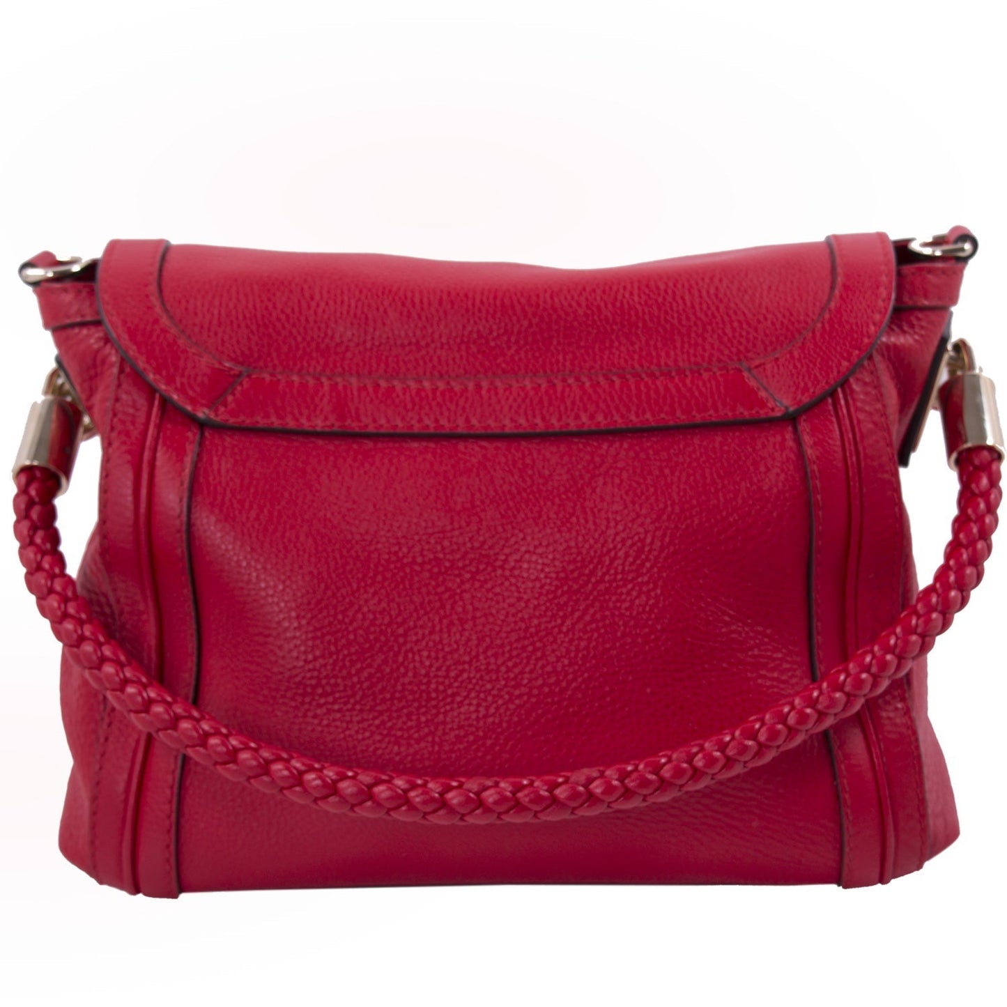 Gucci Red Leather Shoulder Bag Style 1
