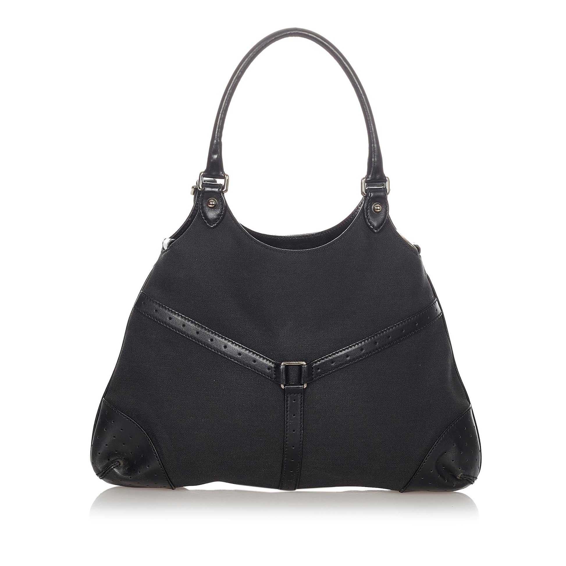 Gucci Canvas Shoulder Bag