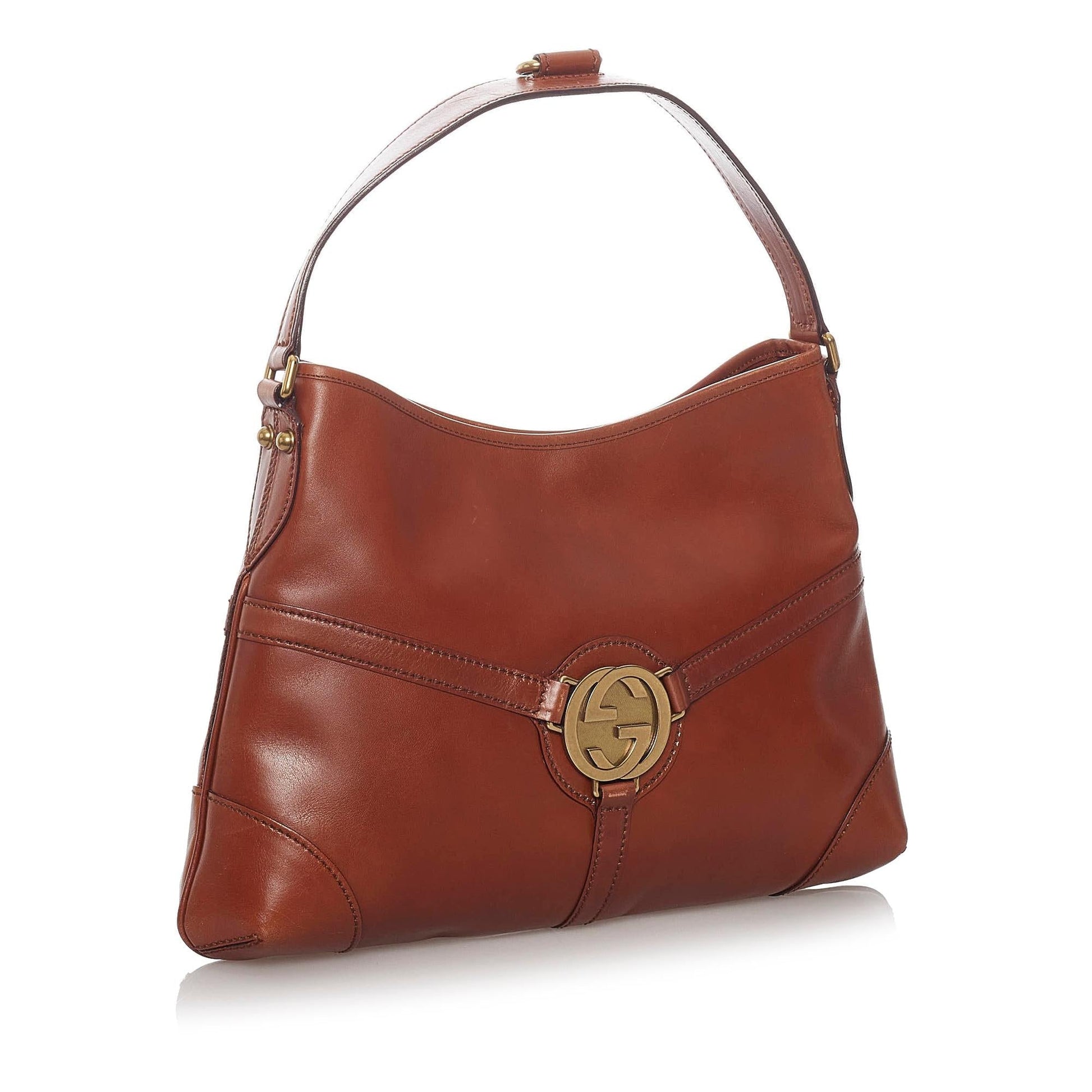 Gucci Leather Shoulder Bag