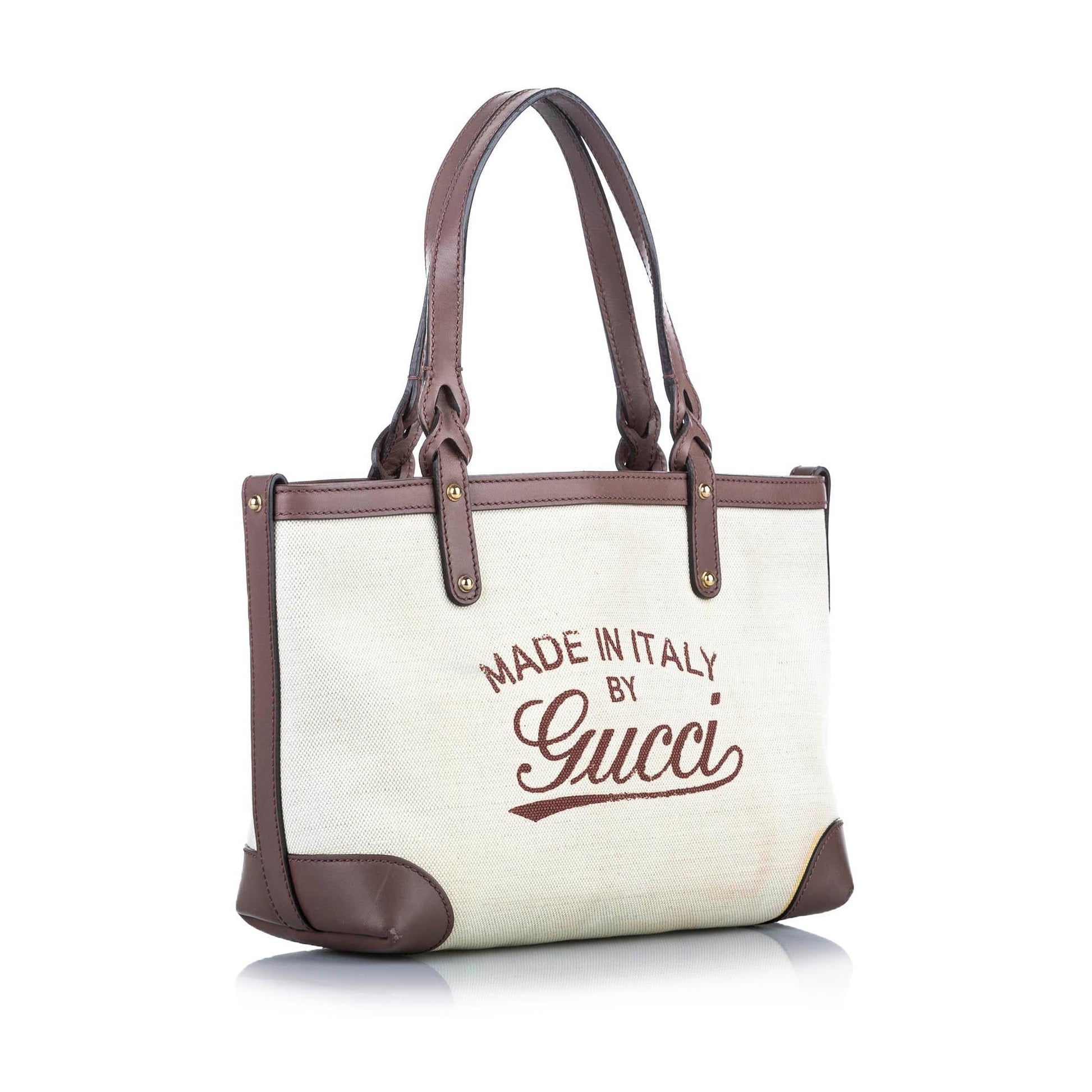 Gucci Canvas Tote Style 37