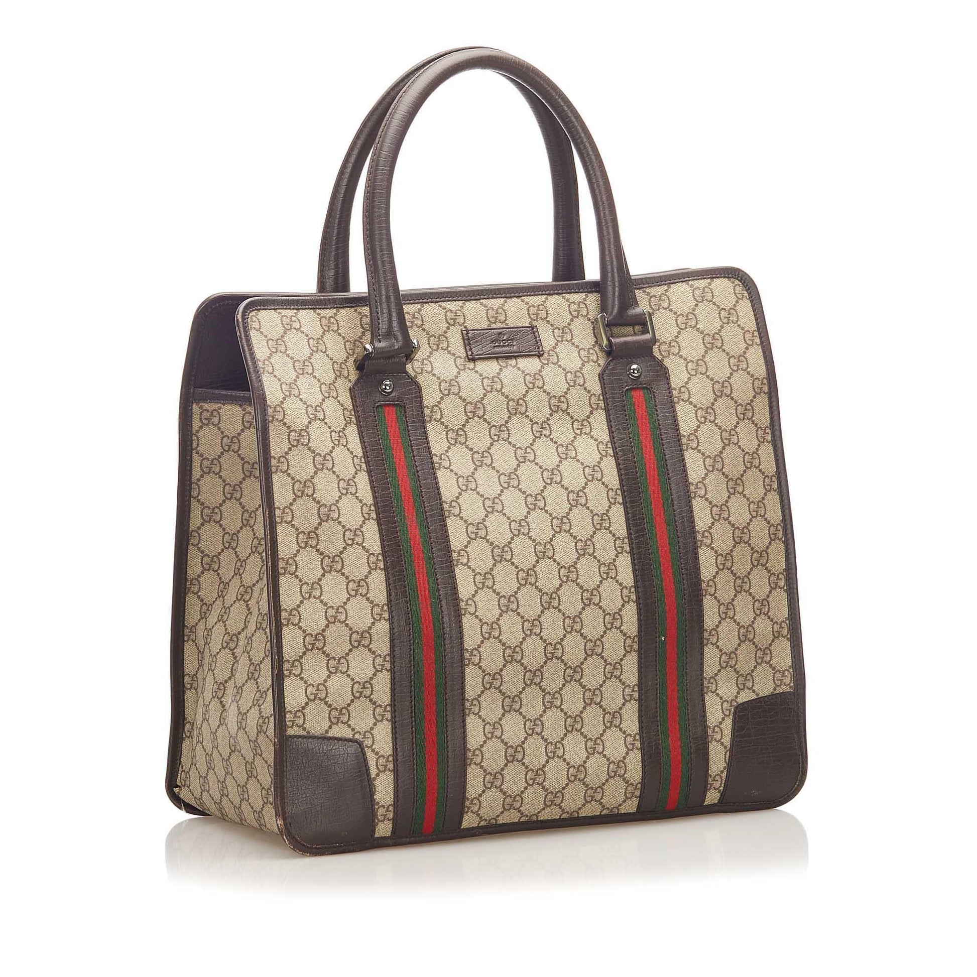 Gucci GG Supreme Monogram Tote Style 13