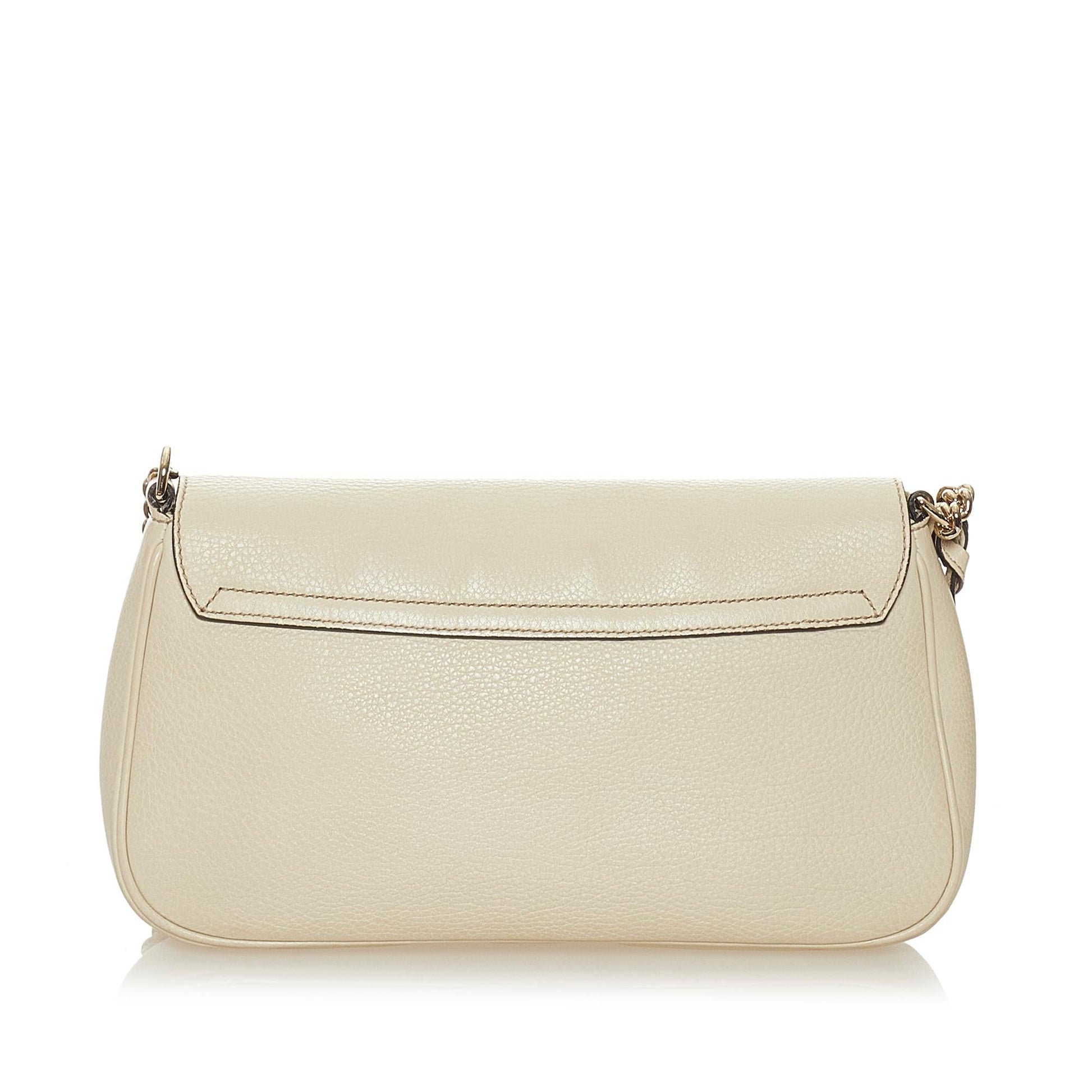 Gucci Chain Leather Crossbody