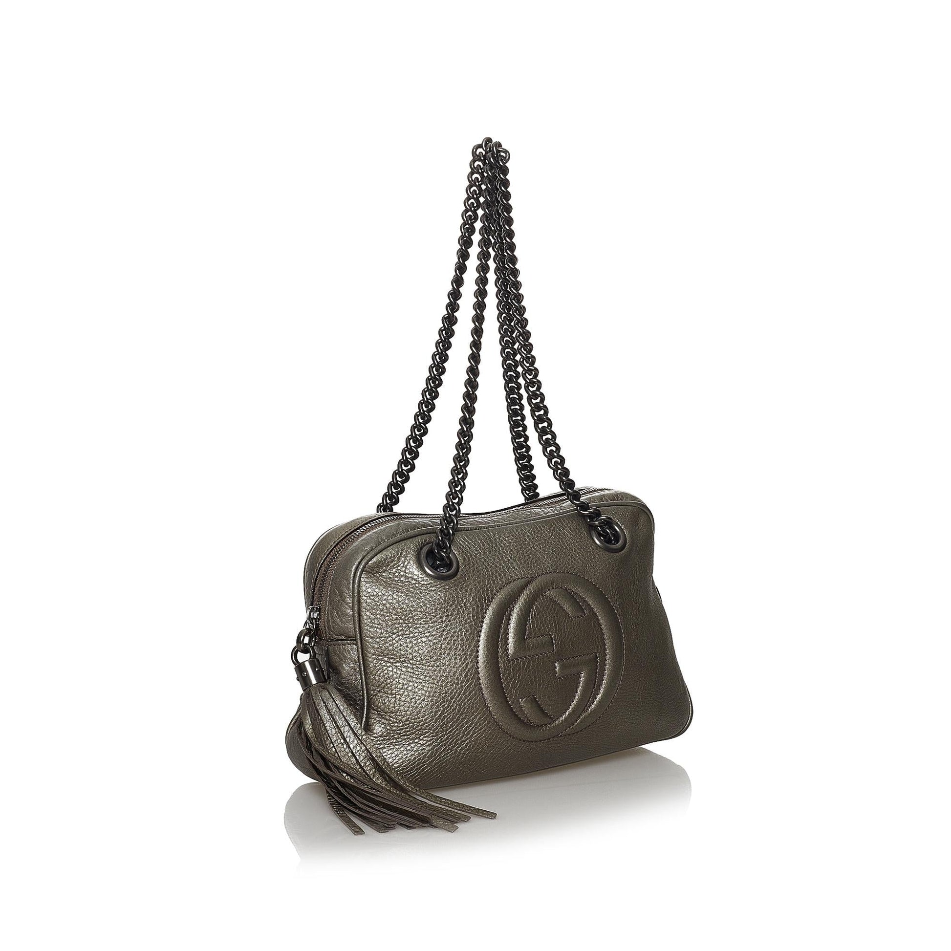 Gucci Soho Leather Chain Shoulder Bag Style 7