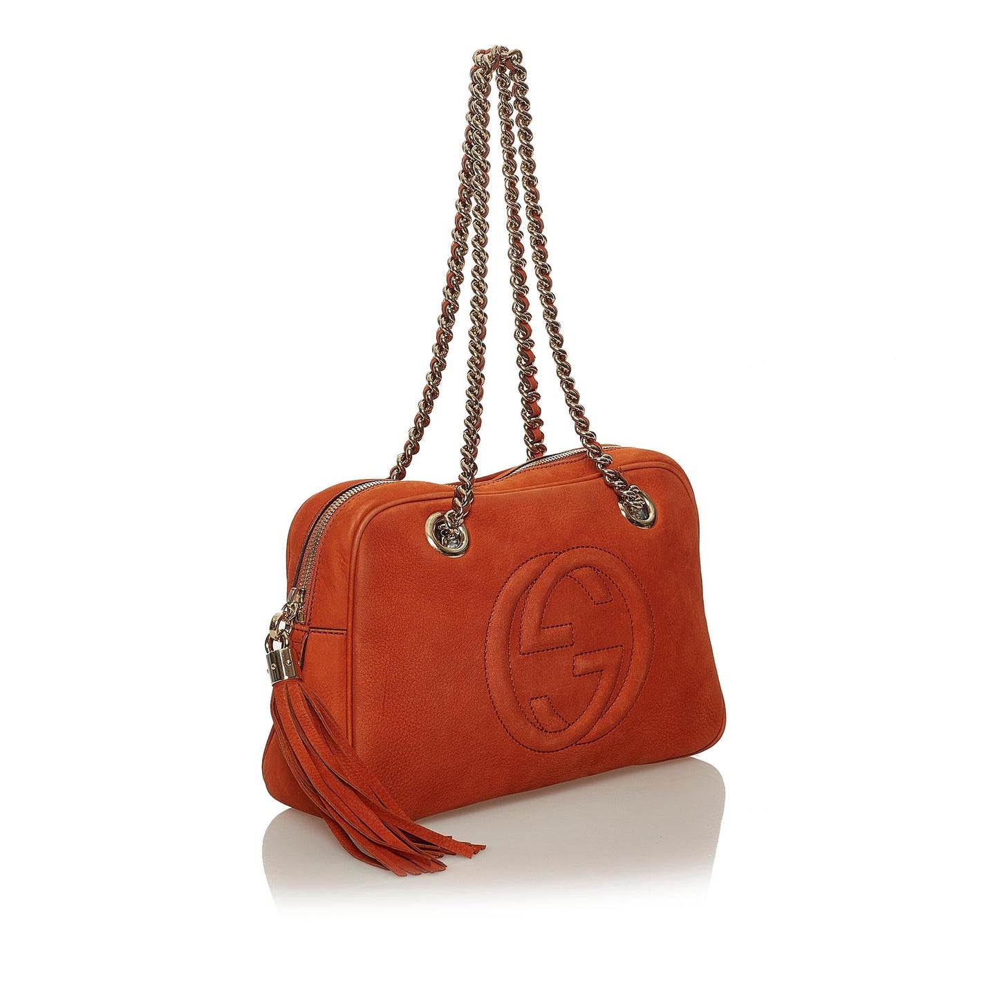 Gucci Chain Leather Shoulder Bag