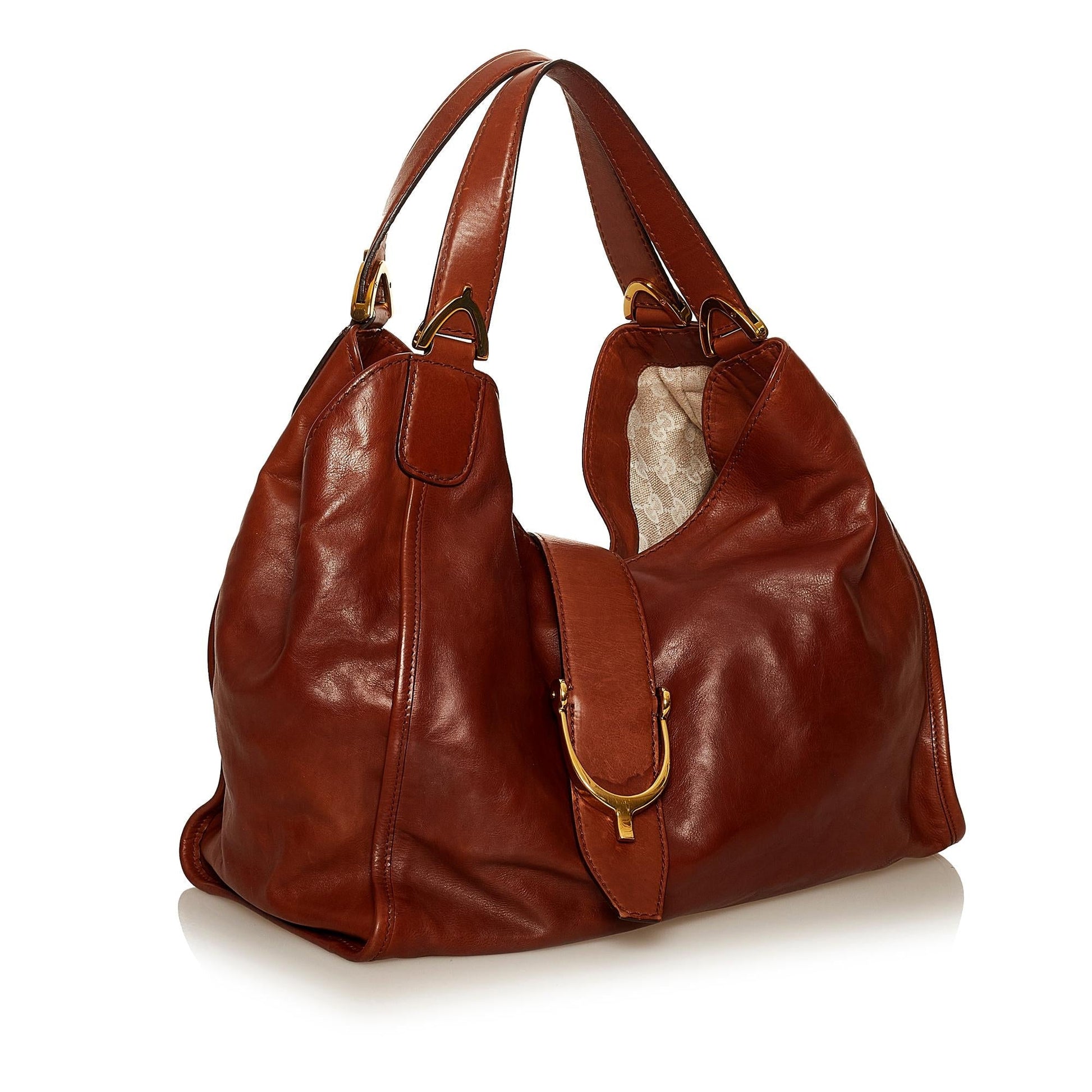 Gucci Leather Shoulder Bag Style 36