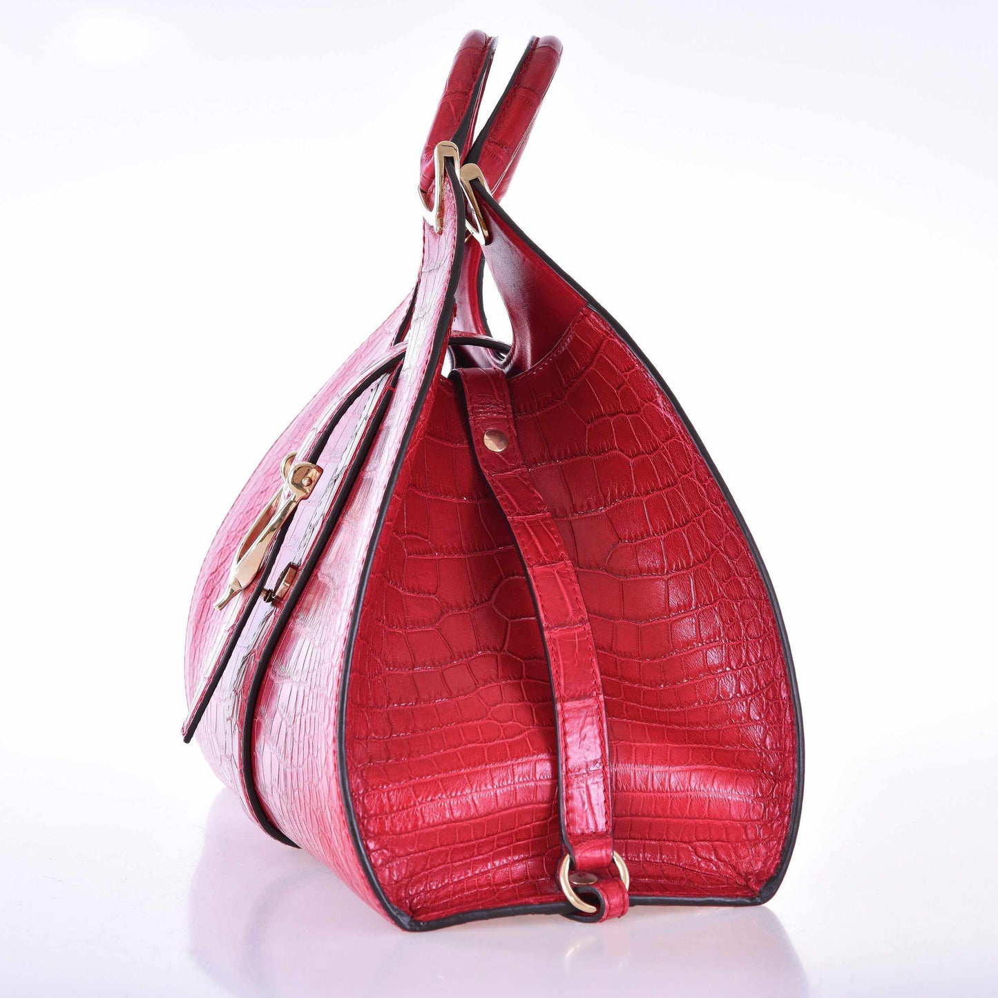 Gucci Leather Top Handle Shoulder Bag
