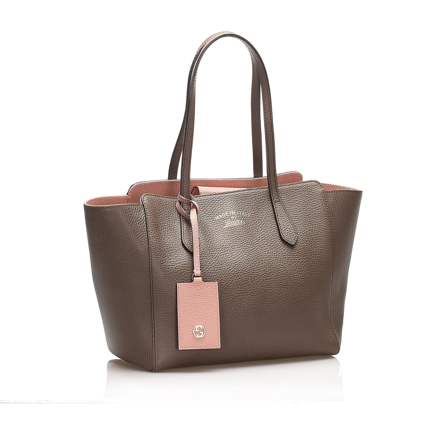 Gucci Monogram Leather Tote