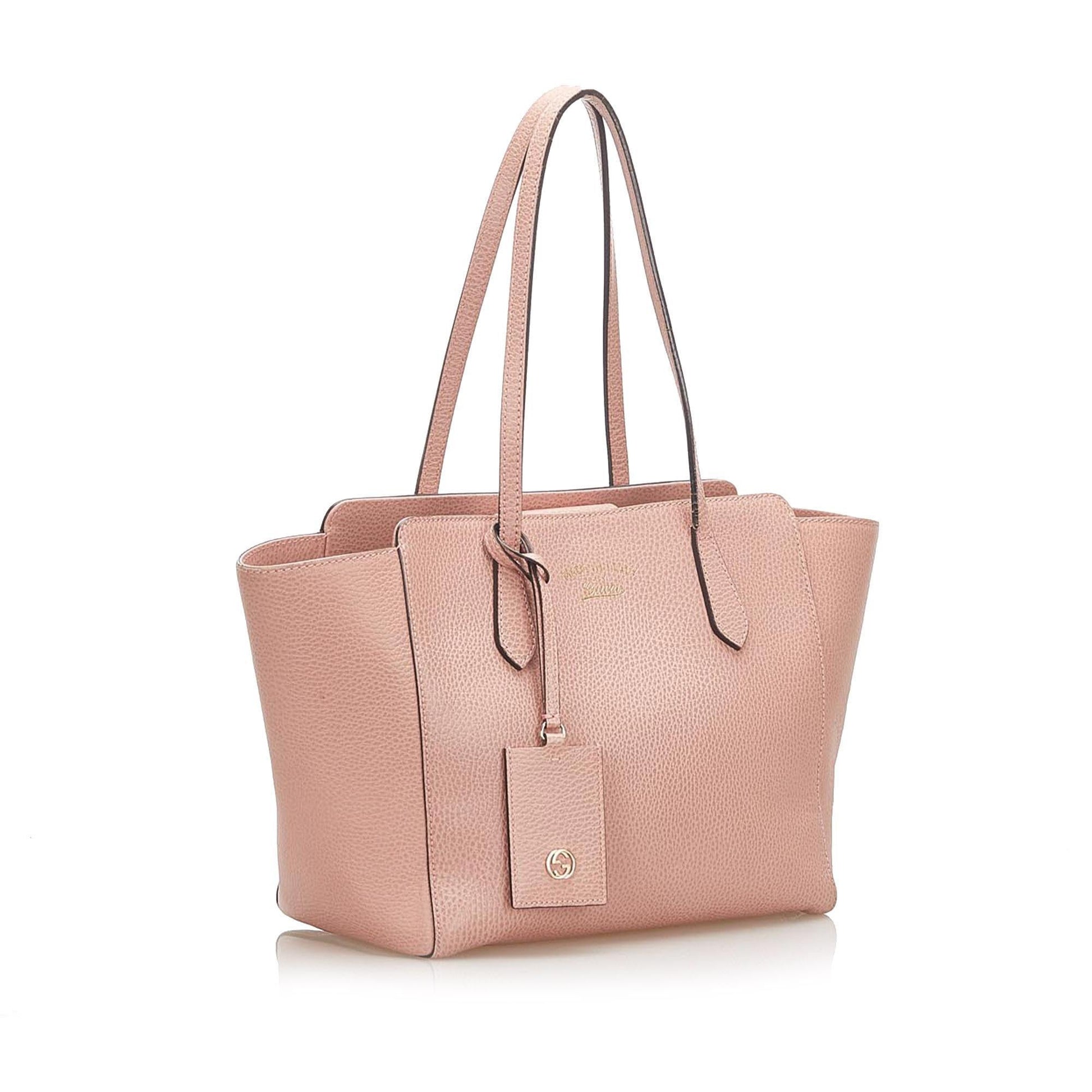 Gucci Monogram Leather Tote