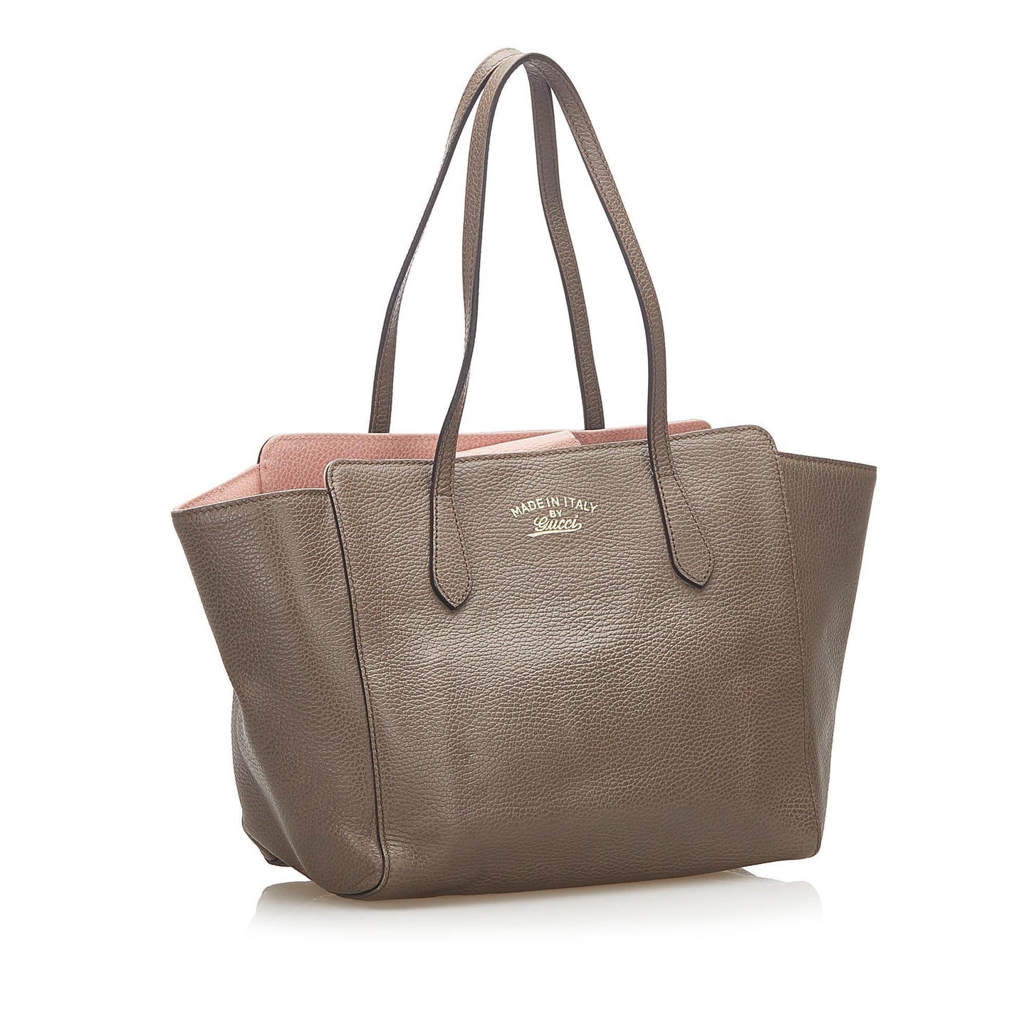 Gucci Monogram Leather Tote