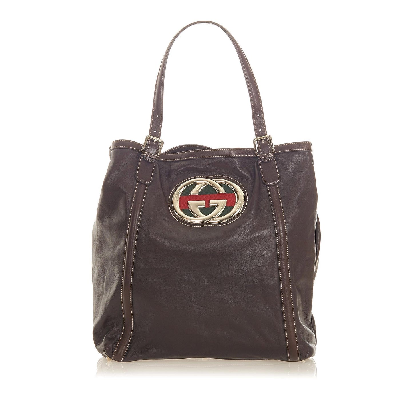 Gucci Leather Tote