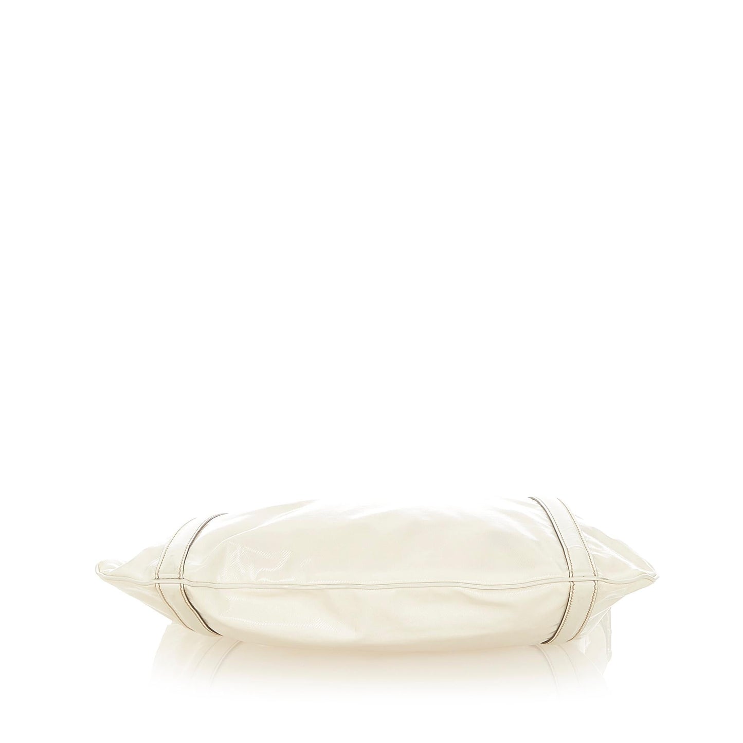 Gucci Web Leather Patent Leather Shoulder Bag