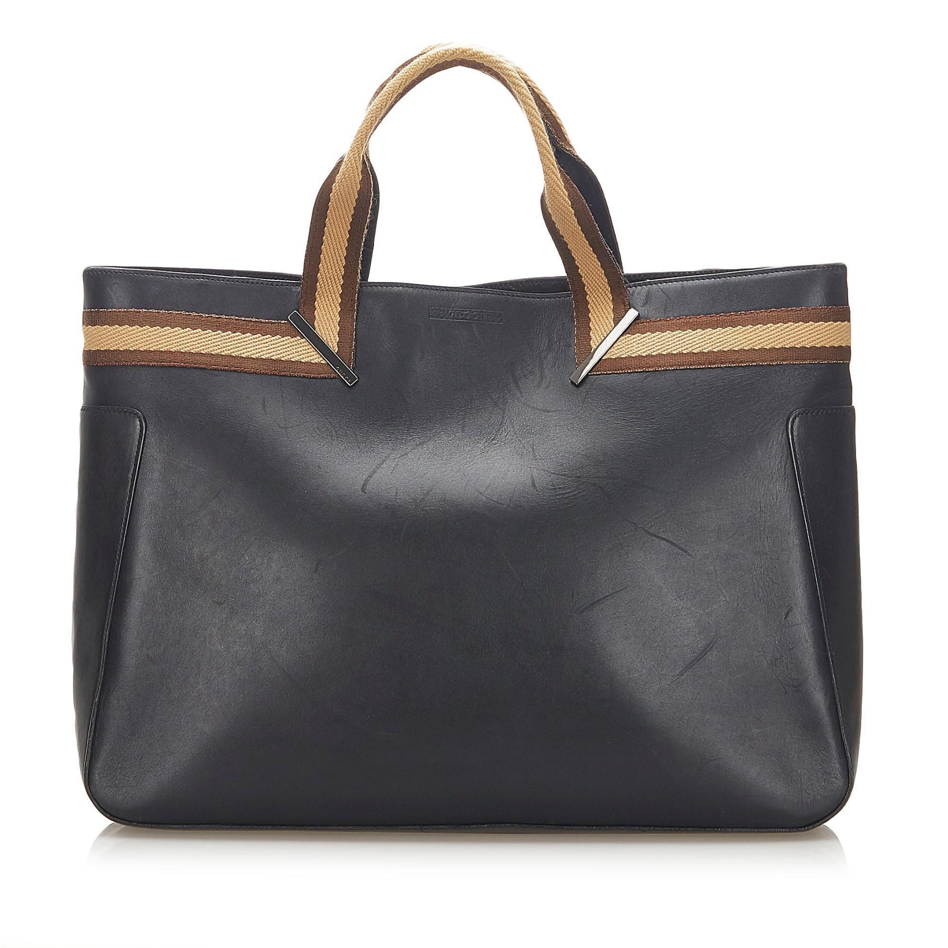 Gucci Leather Tote