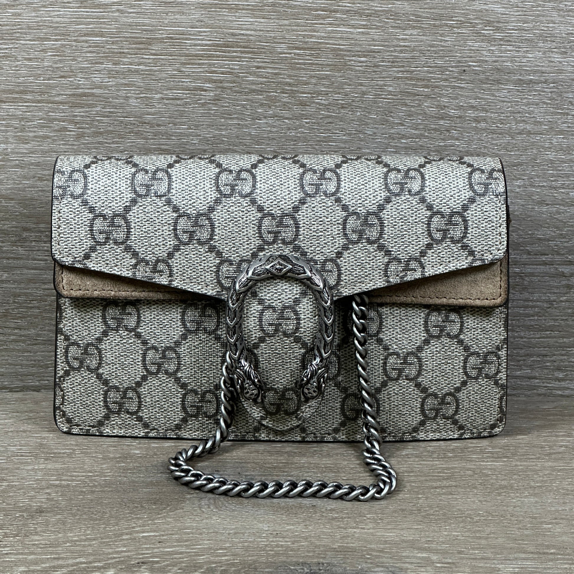 Gucci Mini Canvas Shoulder Bag
