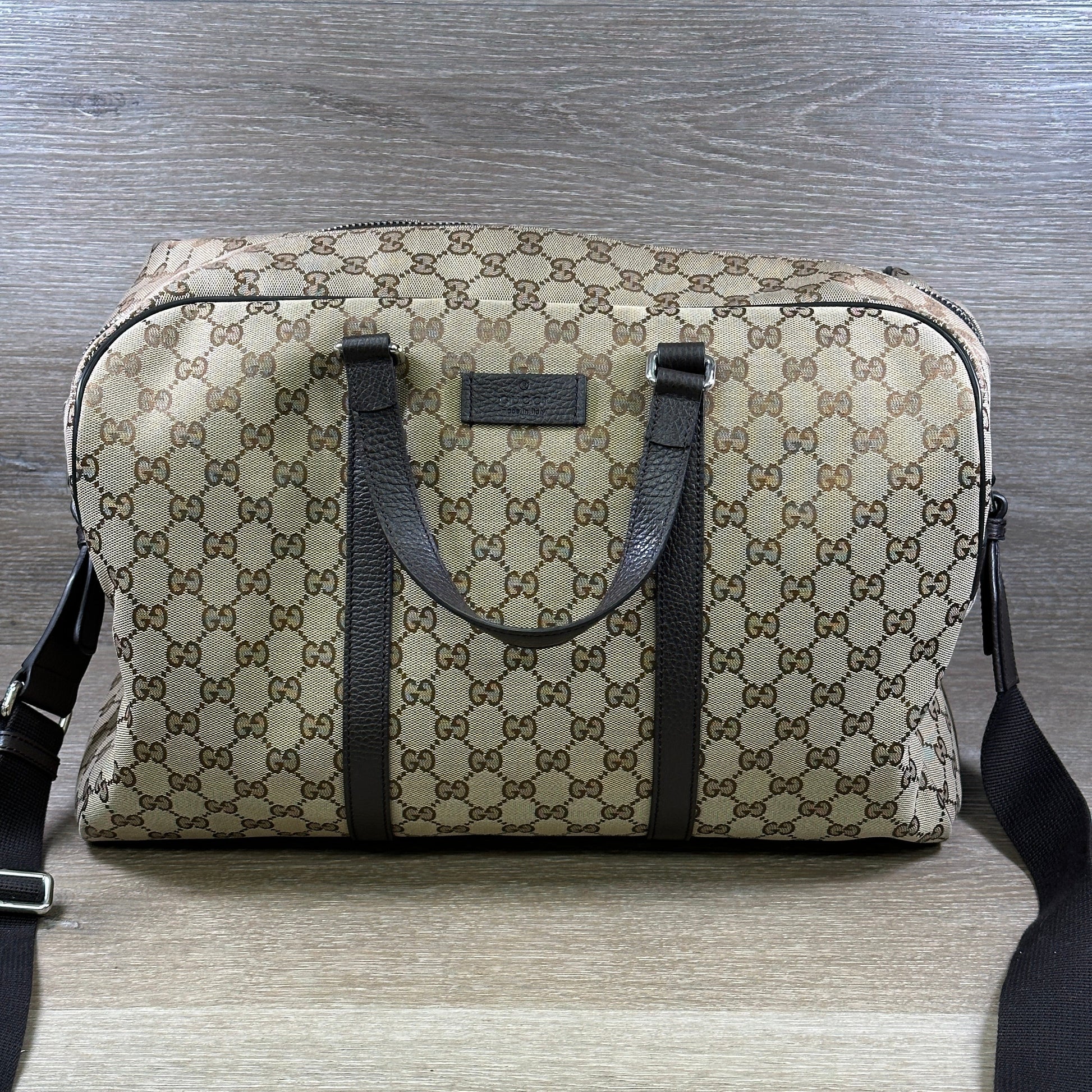 Gucci Canvas Shoulder Bag
