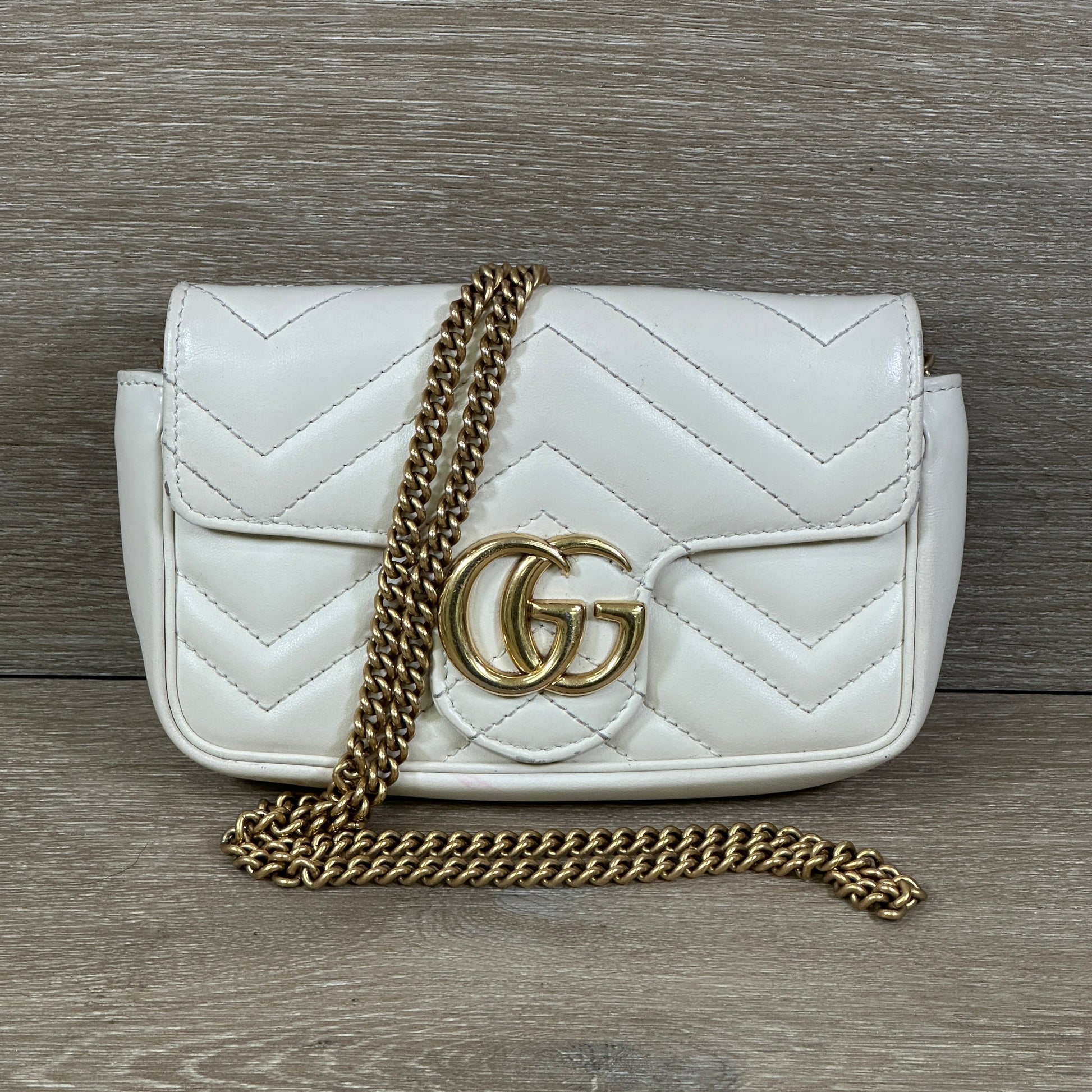 Gucci Leather Mini Shoulder Bag
