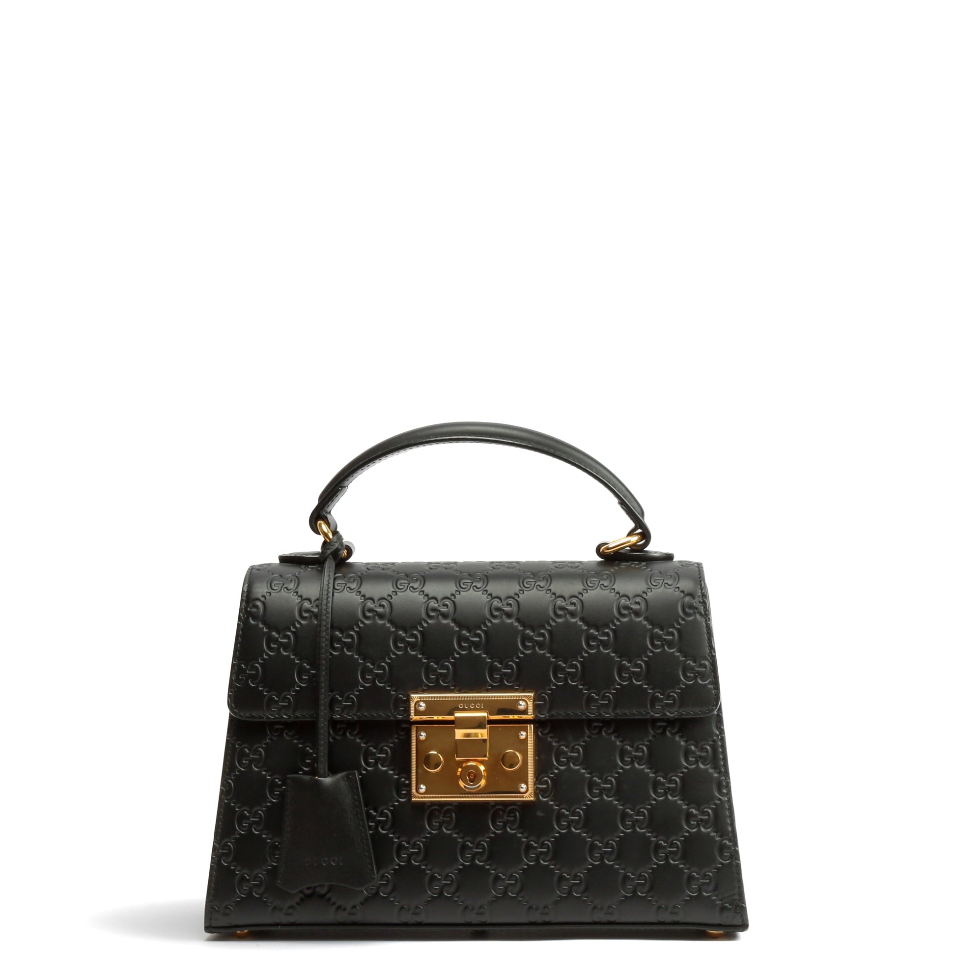 Gucci Leather Top Handle Shoulder Bag