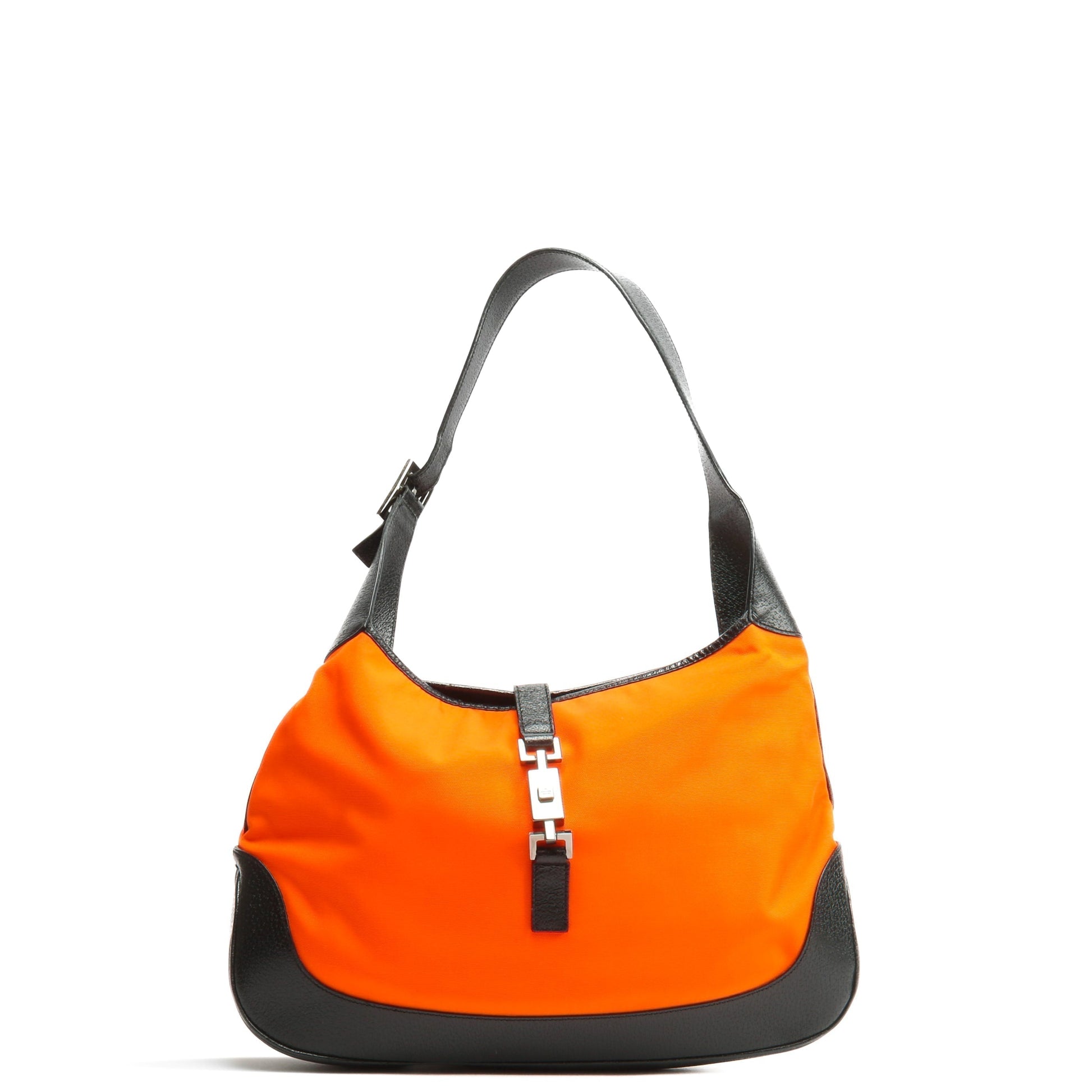 Gucci Nylon Leather Shoulder Bag