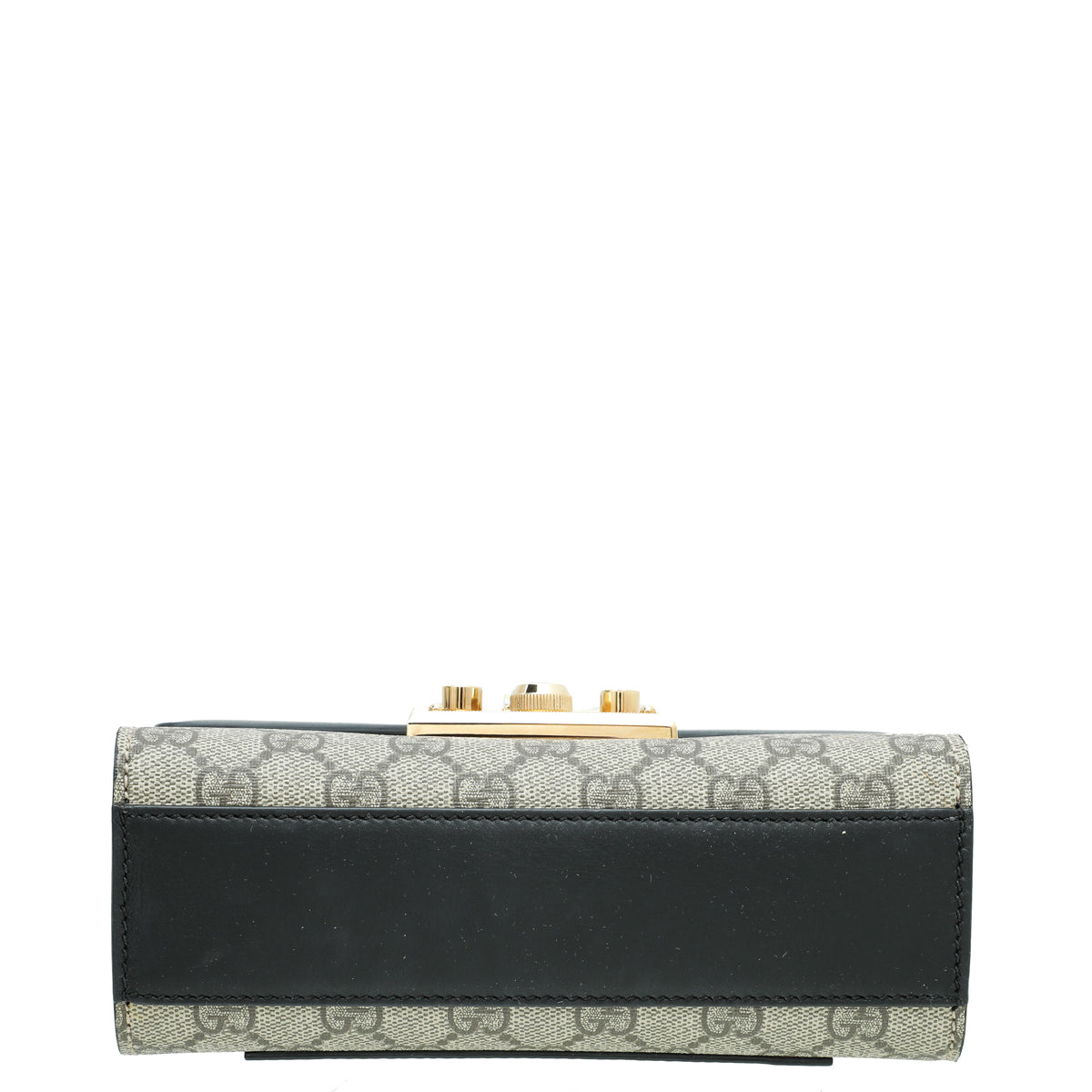 Gucci Leather Canvas Shoulder Bag