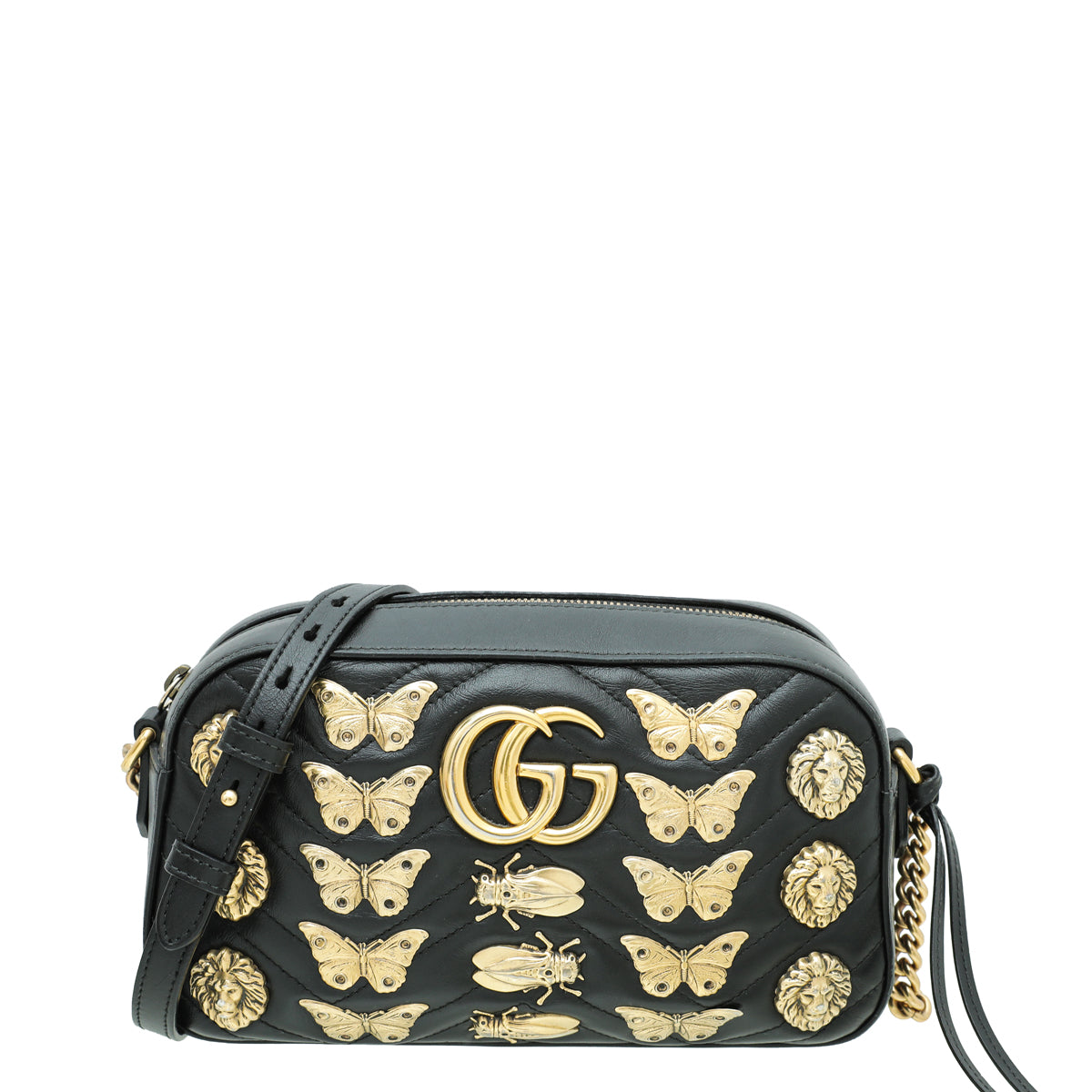 Gucci Leather Shoulder Bag