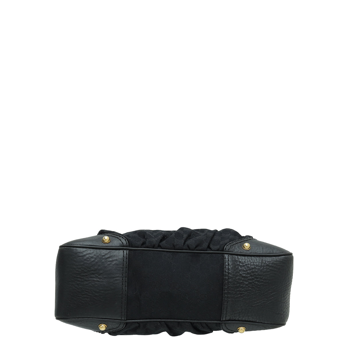 Gucci Leather Canvas Shoulder Bag