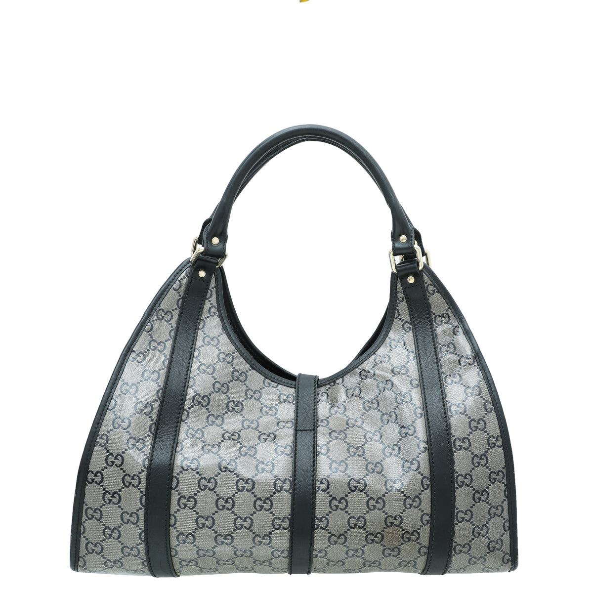 Gucci Leather Canvas Shoulder Bag