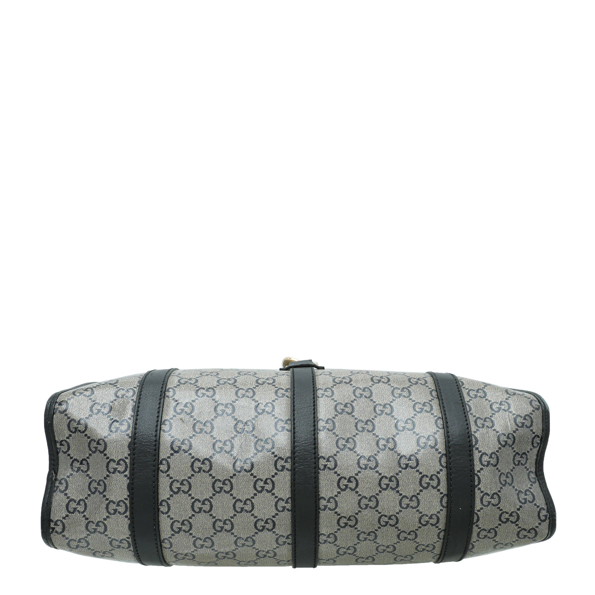 Gucci Leather Canvas Shoulder Bag