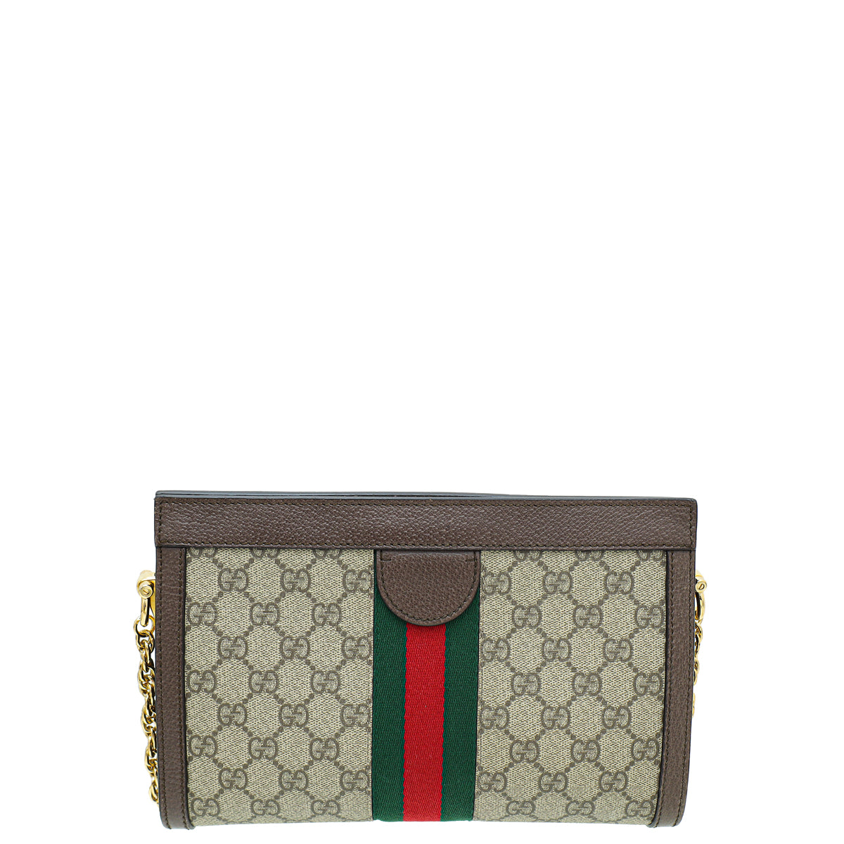 Gucci Leather Canvas Shoulder Bag