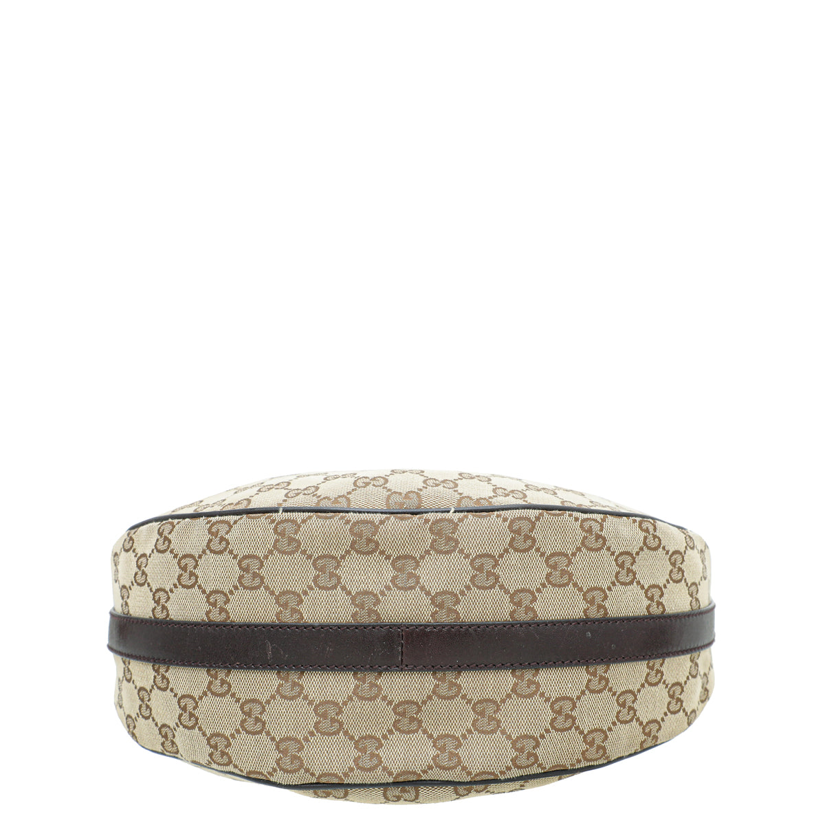 Gucci Leather Canvas Shoulder Bag
