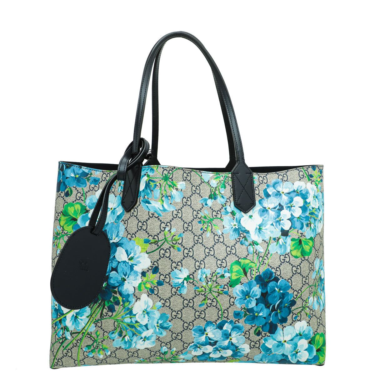 Gucci Leather Canvas Tote