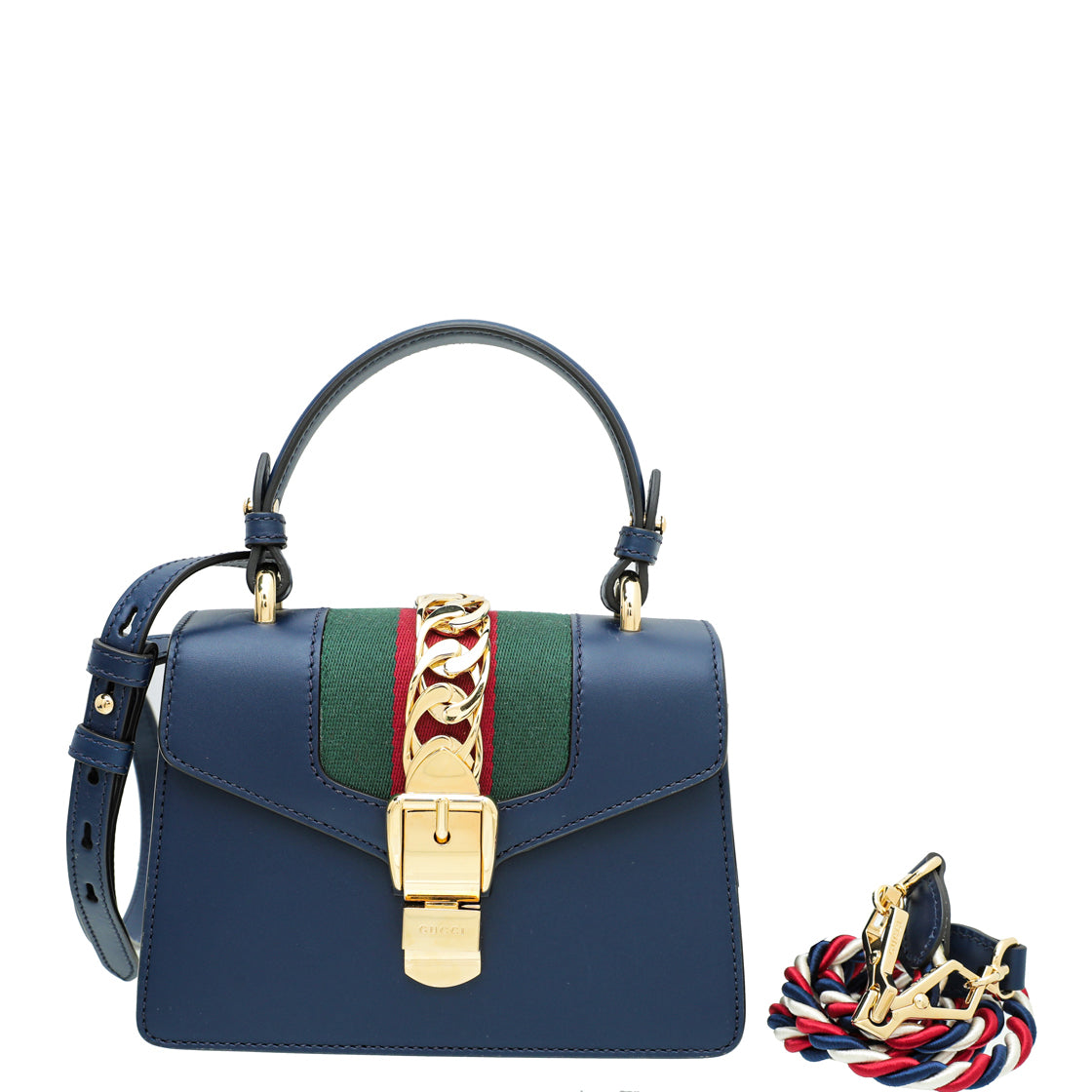 Gucci Leather Mini Shoulder Bag