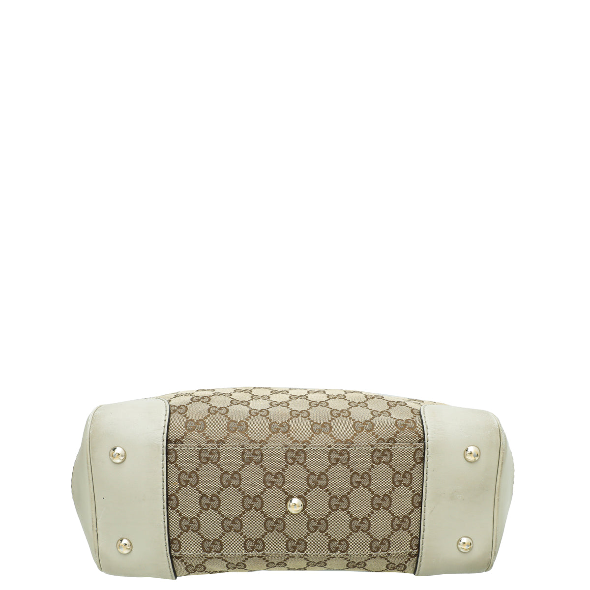 Gucci Leather Canvas Tote