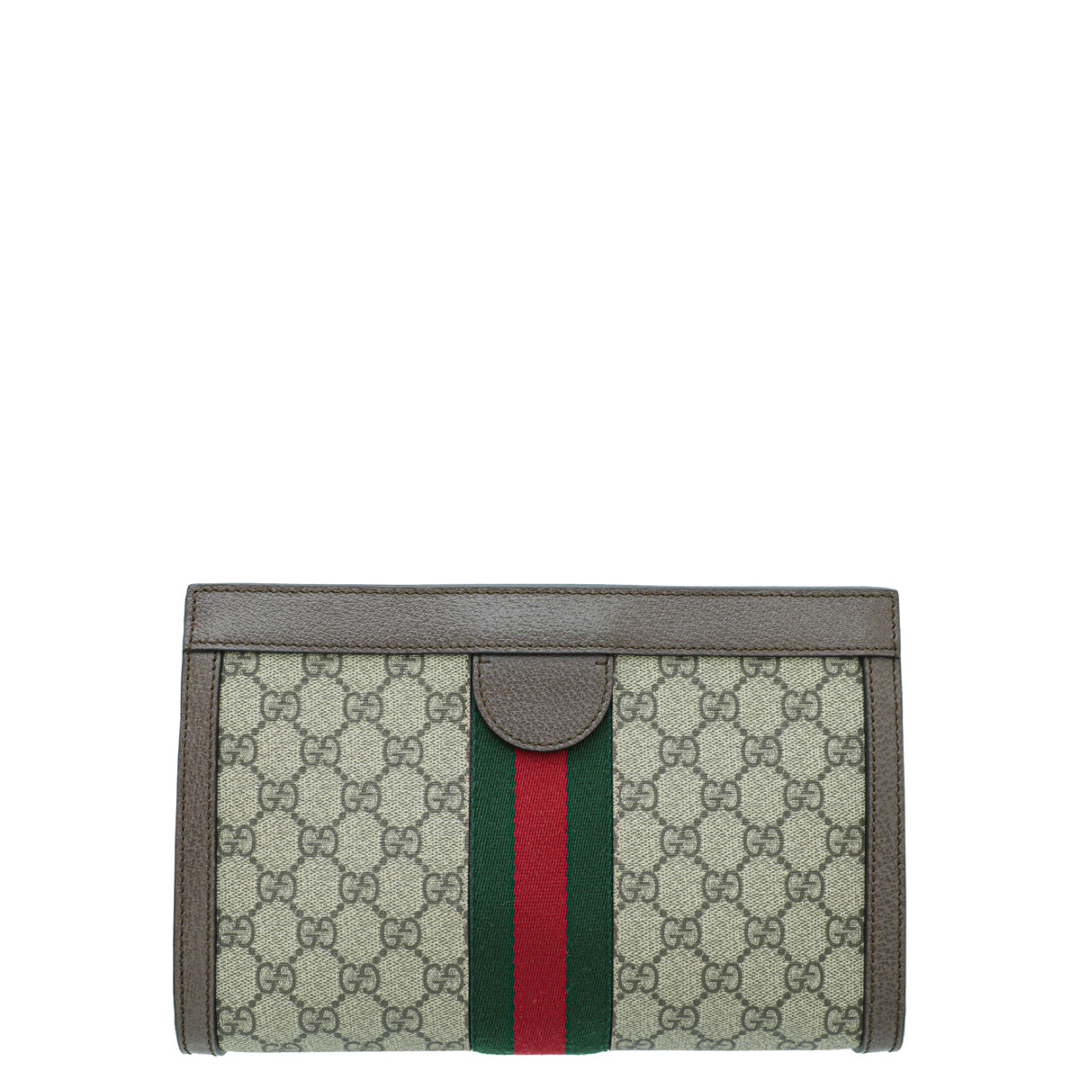 Gucci Leather Canvas Shoulder Bag