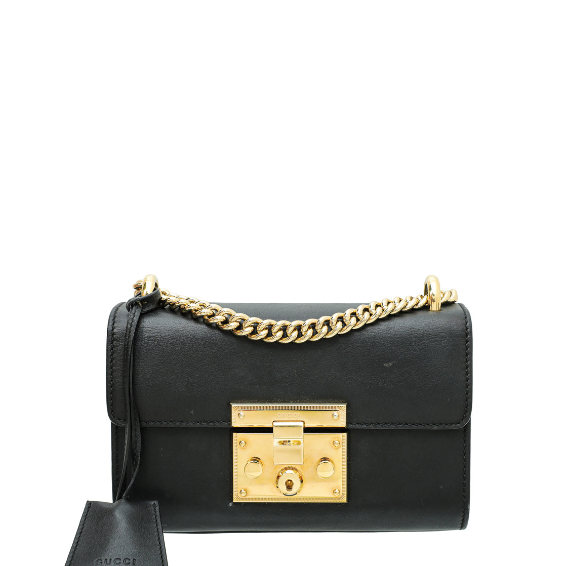 Gucci Chain Leather Shoulder Bag