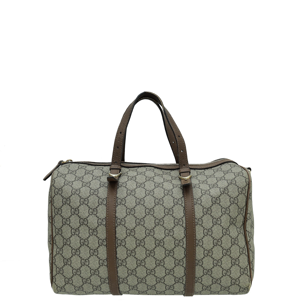 Gucci Leather Canvas Shoulder Bag