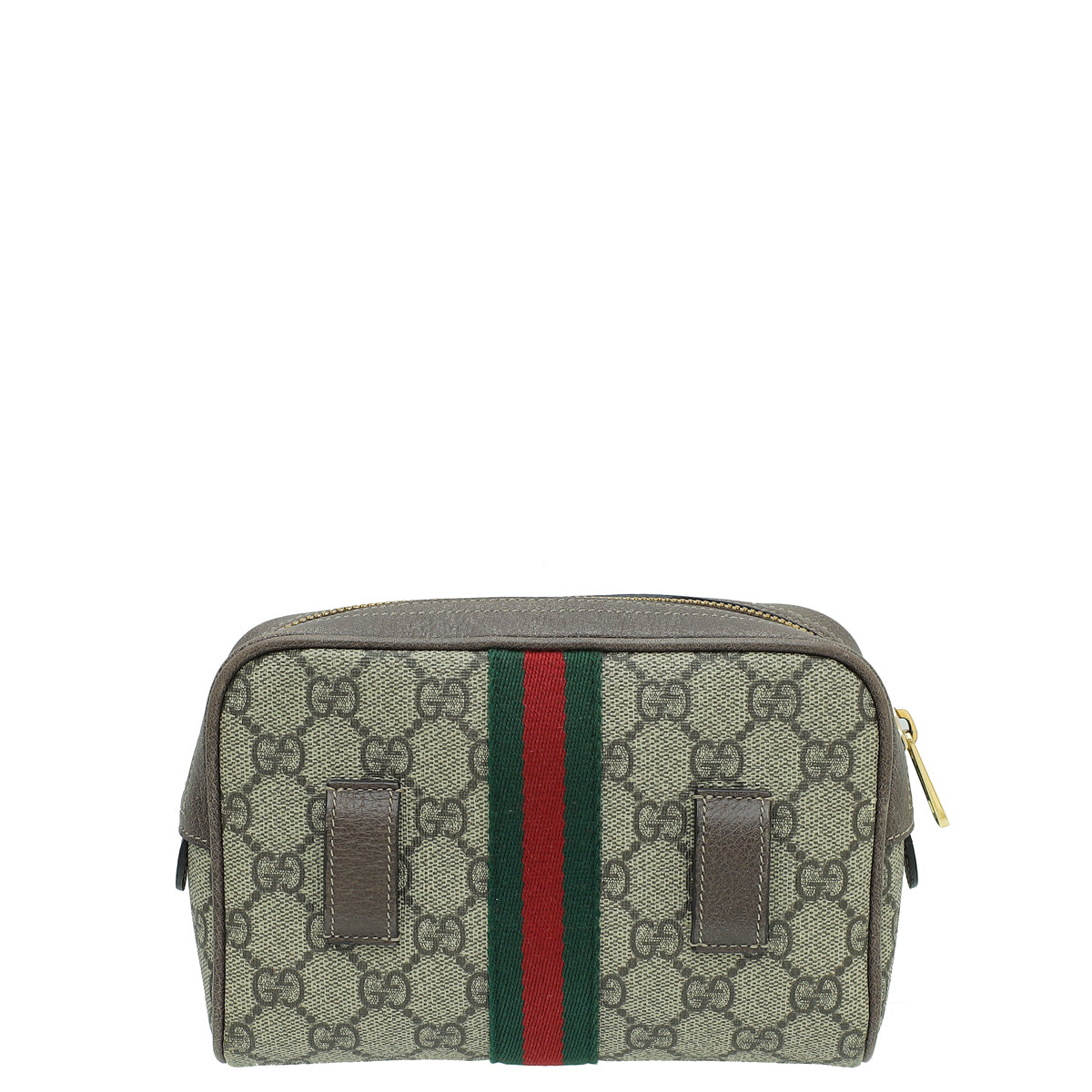 Gucci Leather Canvas Shoulder Bag