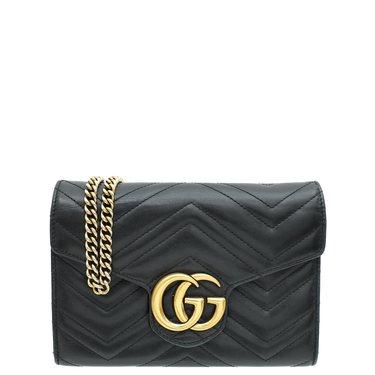 Gucci Chain Leather Crossbody