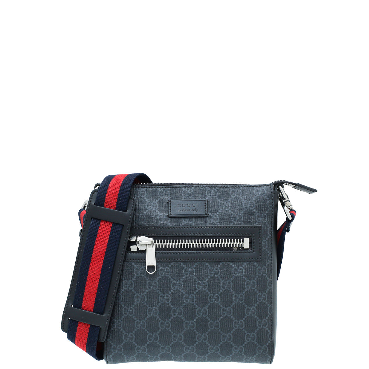 Gucci Leather Canvas Shoulder Bag