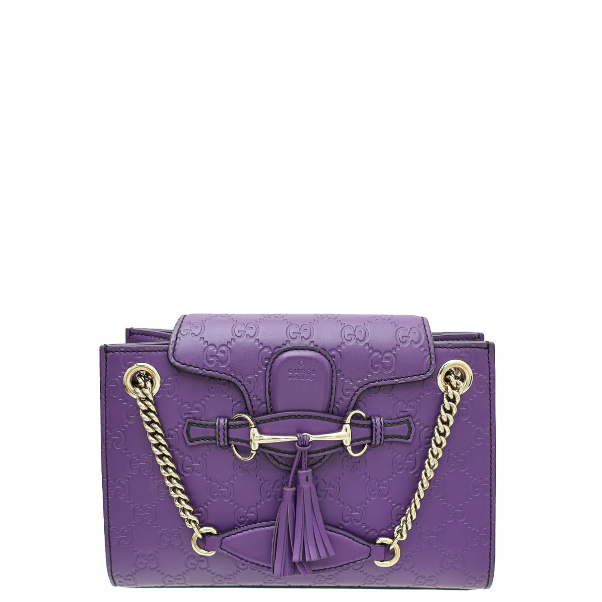 Gucci Chain Leather Shoulder Bag