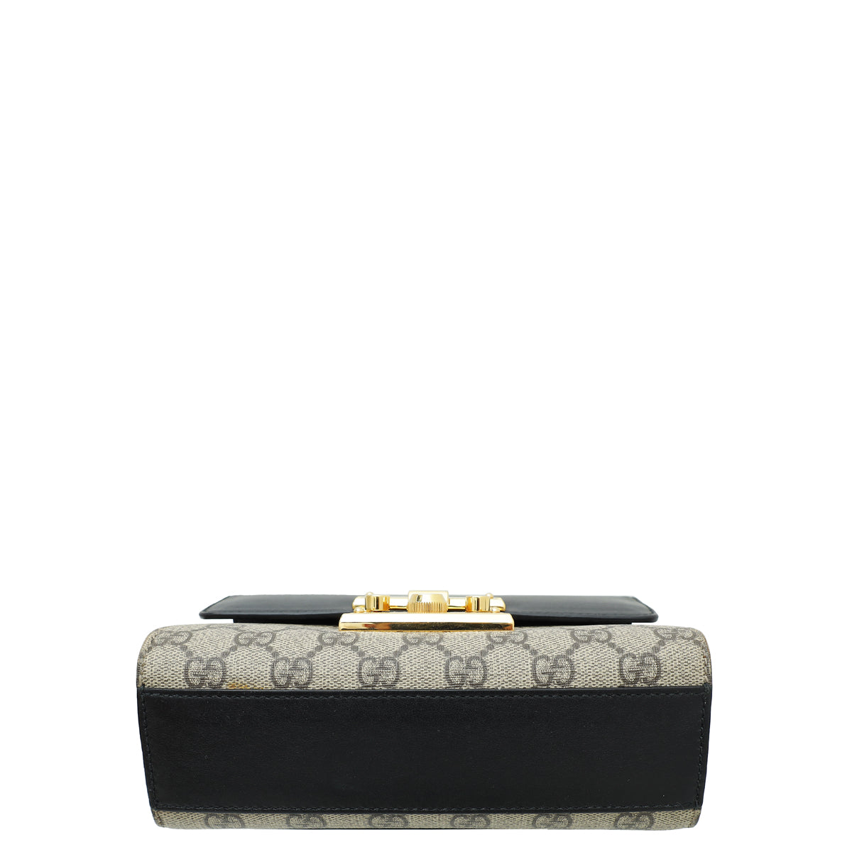 Gucci Leather Canvas Shoulder Bag