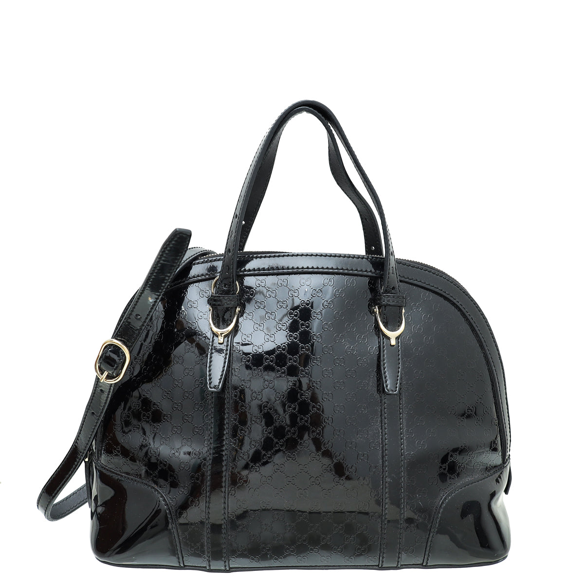 Gucci Leather Top Handle Shoulder Bag