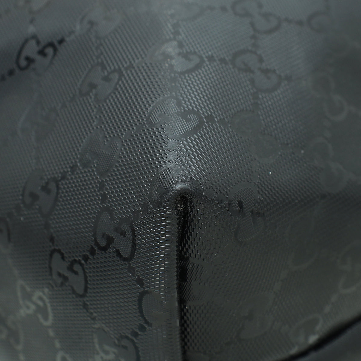 Gucci Leather Canvas Tote