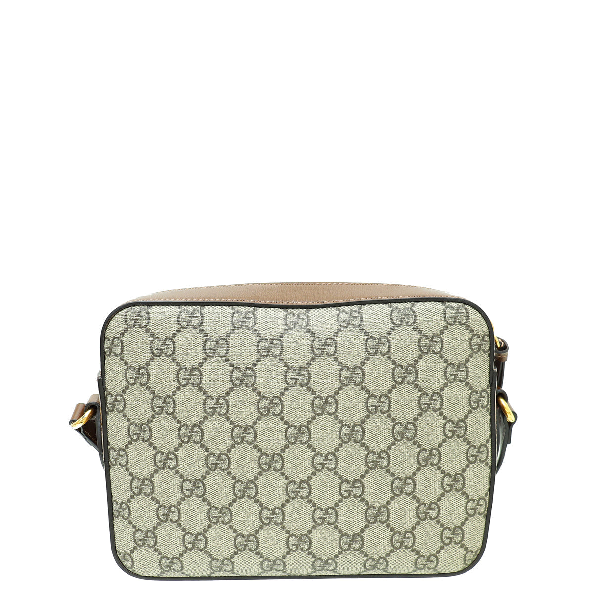 Gucci Leather Canvas Shoulder Bag