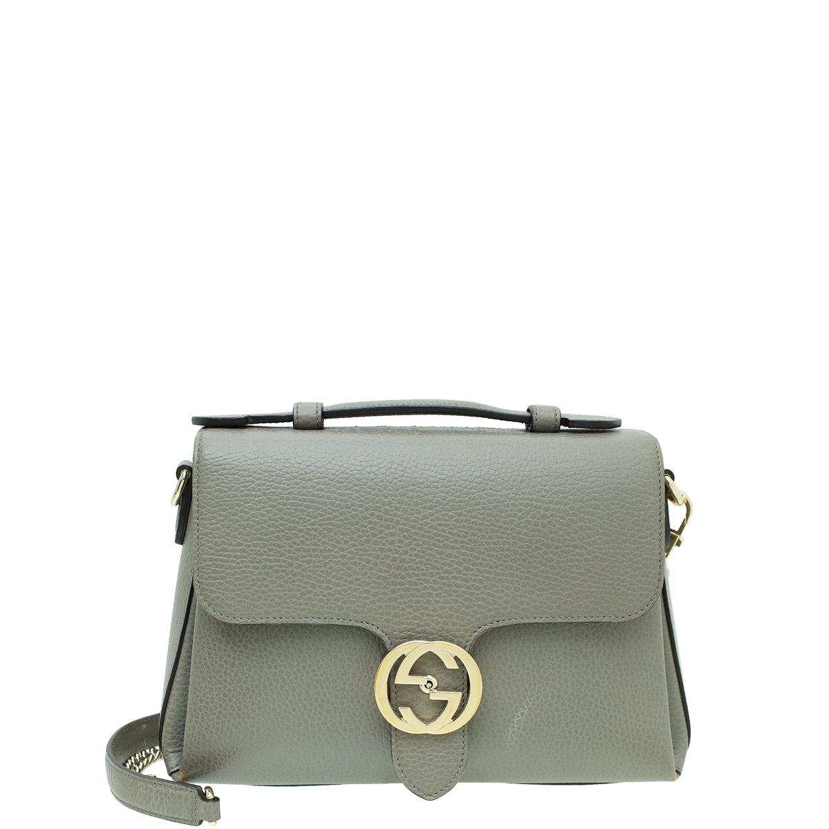 Gucci Leather Top Handle Shoulder Bag