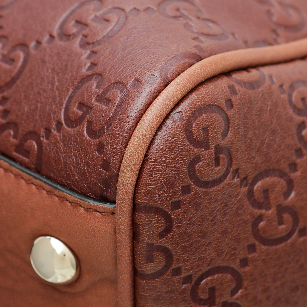 Gucci Leather Top Handle Tote