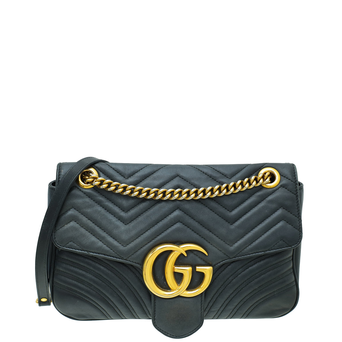 Gucci Leather Shoulder Bag