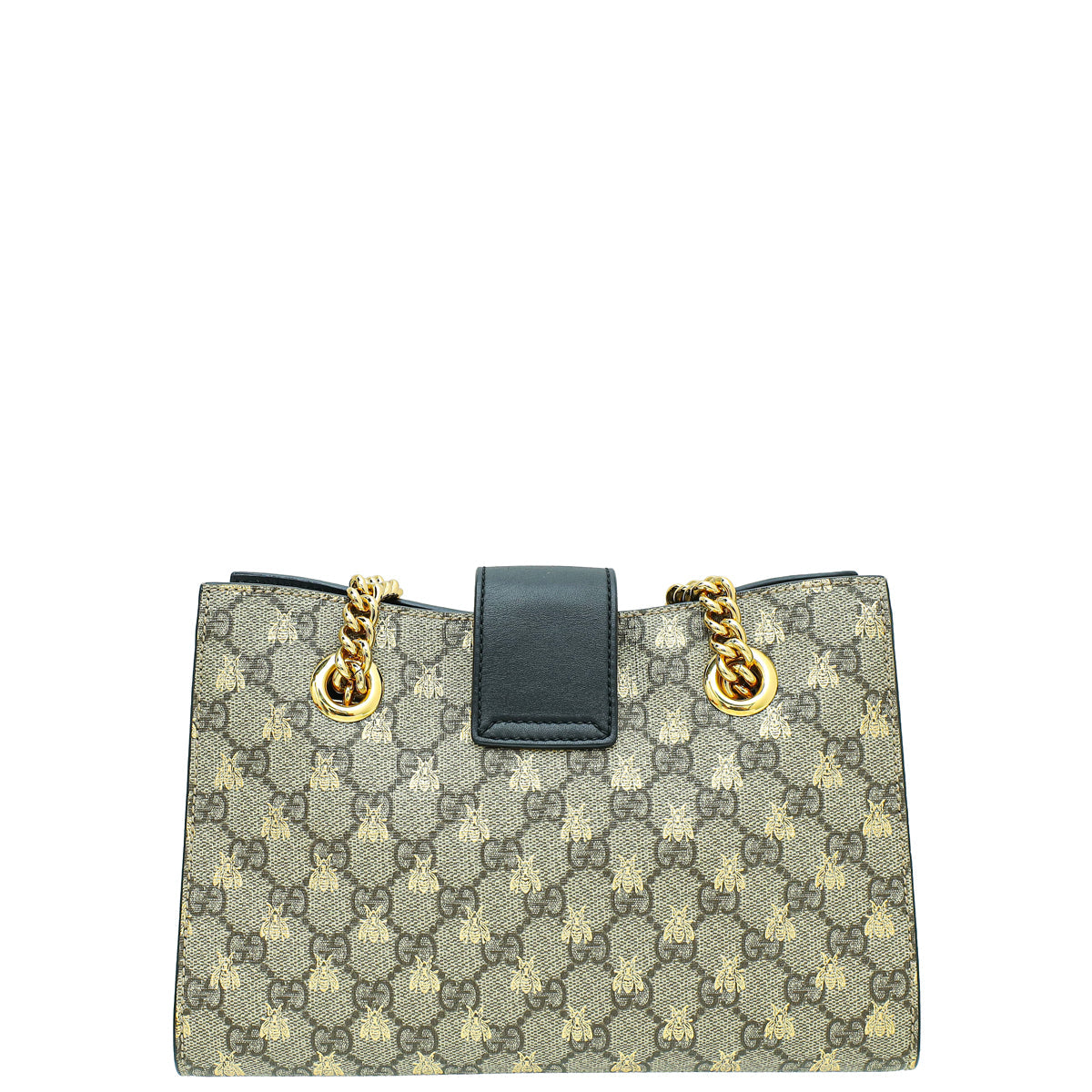 Gucci Leather Canvas Shoulder Bag